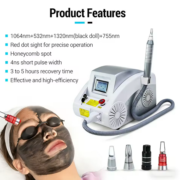 Maquina laser remover tatuagem depilação comprar