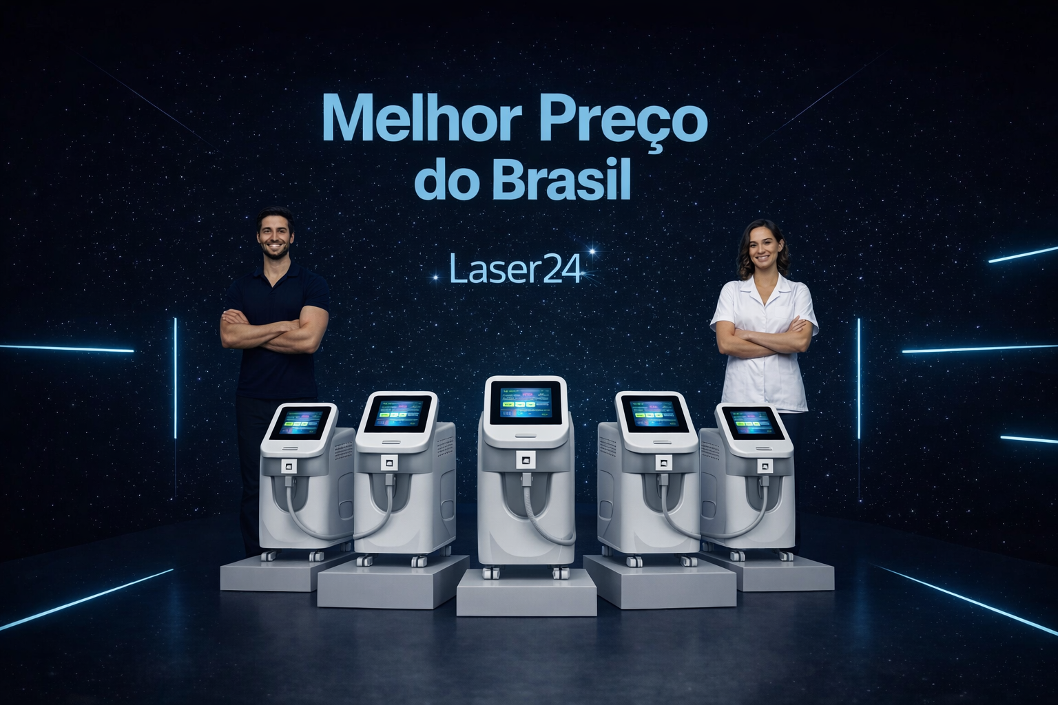 Maquina laser remover tatuagem depilação comprar Laser24