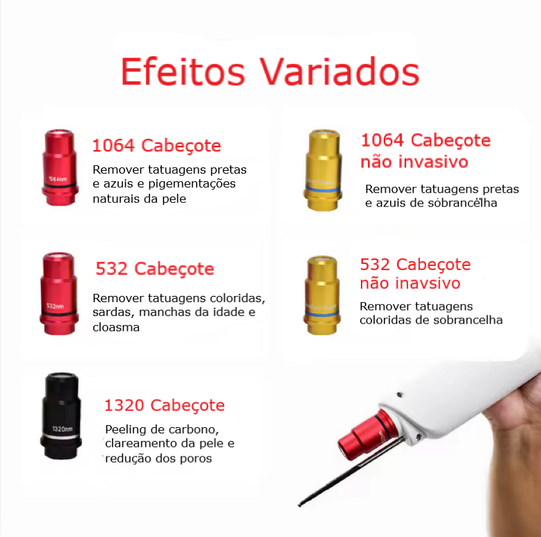 Maquina laser remover tatuagem depilação comprar